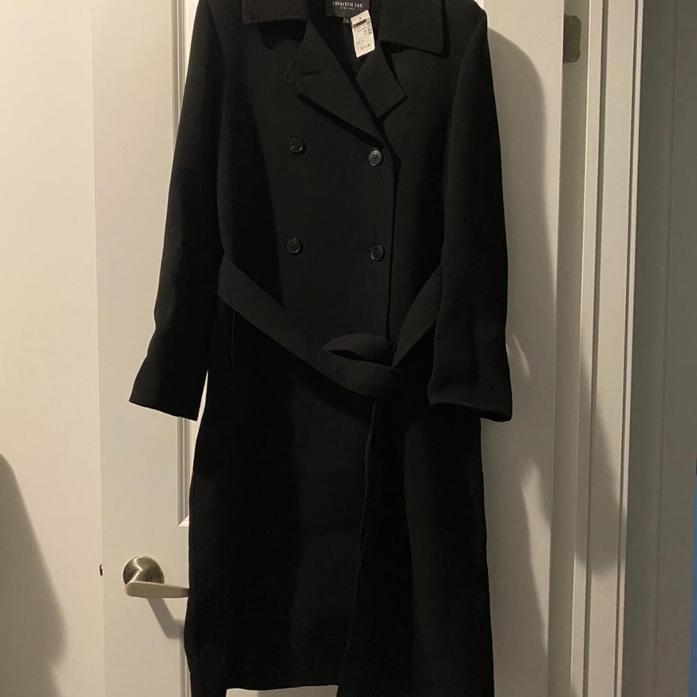 Lafayette Gotham Coating Marjorie Trench Coat - Picture 2 of 10